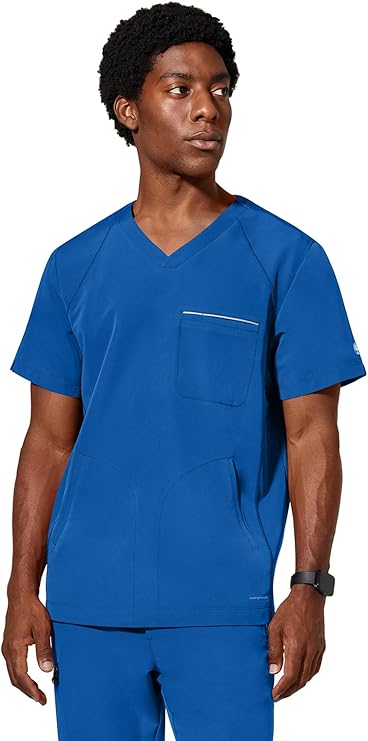 360 by Healing Hands Men's Steven V-Neck Scrub Top