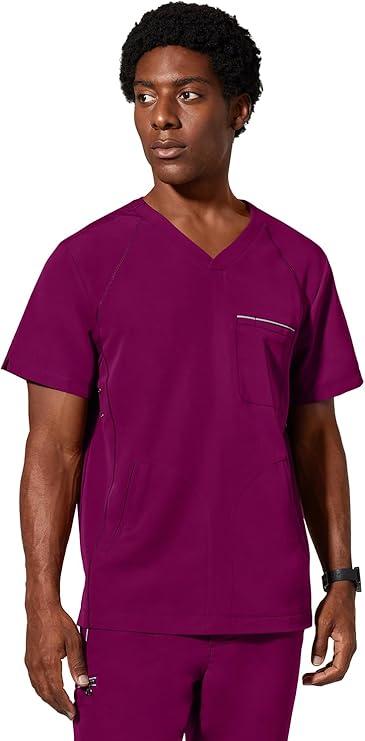 360 by Healing Hands Men's Steven V-Neck Scrub Top