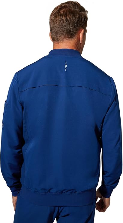 360 by Healing Hands Men's Samuel Zip Up Bomber Jacket