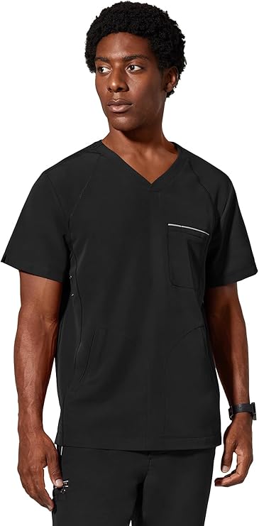 360 by Healing Hands Men's Steven V-Neck Scrub Top