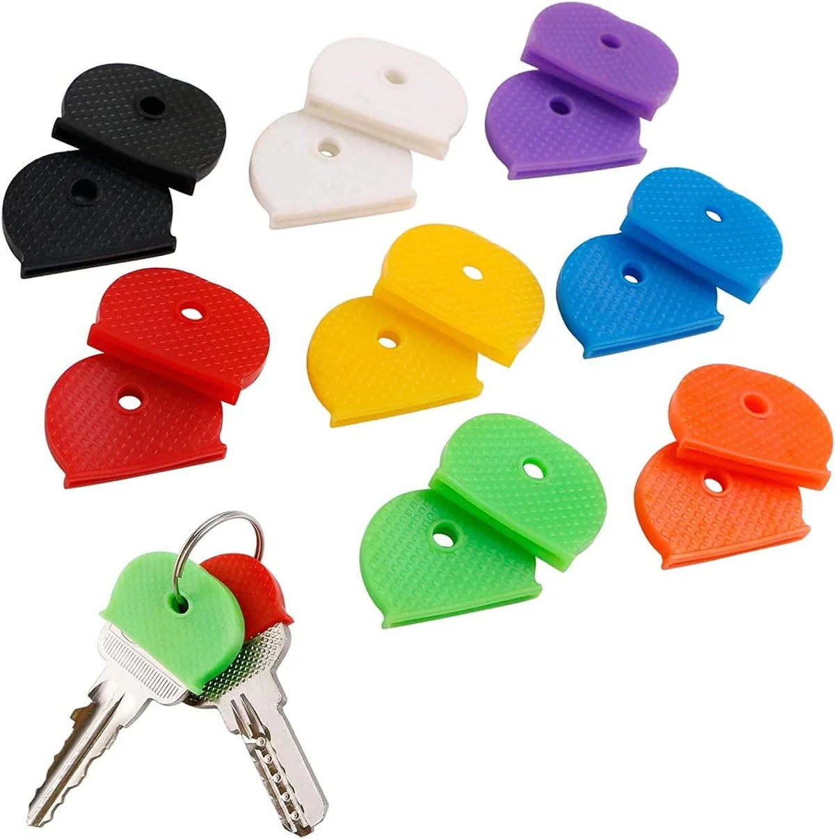 Harloff-40396 Black Angled Plastic Key Cover (1 EA)
