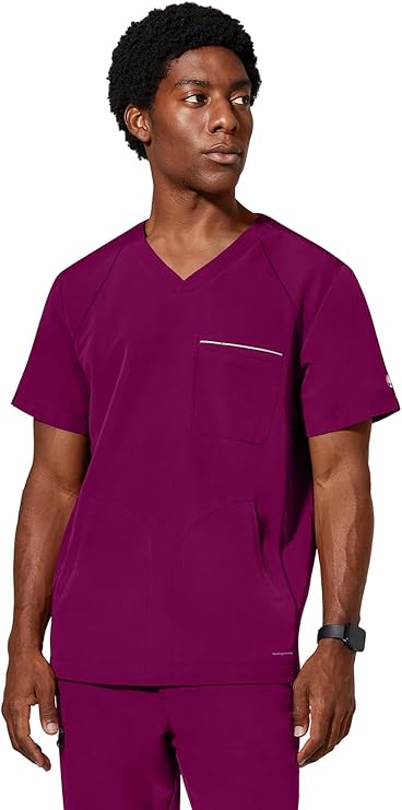 360 by Healing Hands Men's Steven V-Neck Scrub Top
