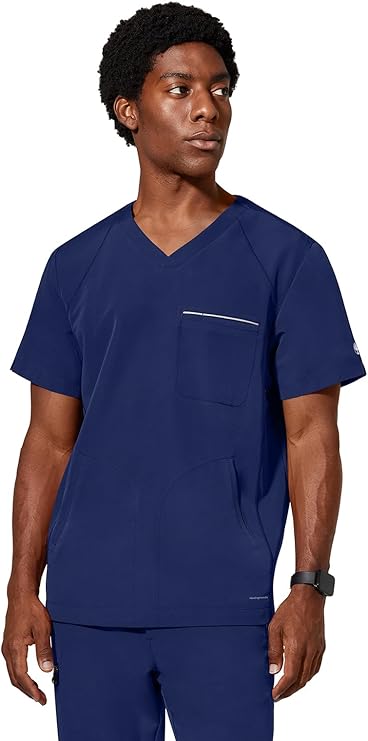 360 by Healing Hands Men's Steven V-Neck Scrub Top