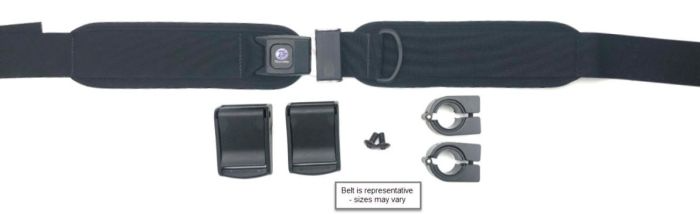 Therafin Belt, 1.5" Single Pull, 5.25W X 2.25H Pads