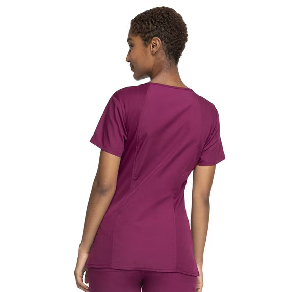 Cherokee Medical WW Originals Women's Knit V-Neck Solid Scrub Top