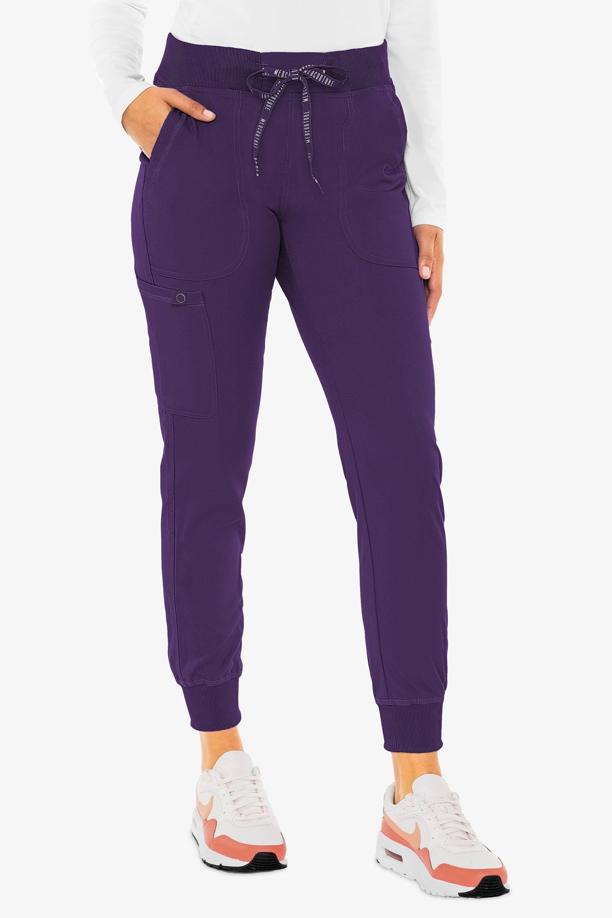 Med Couture Women Touch Jogger Yoga Pant - Petite