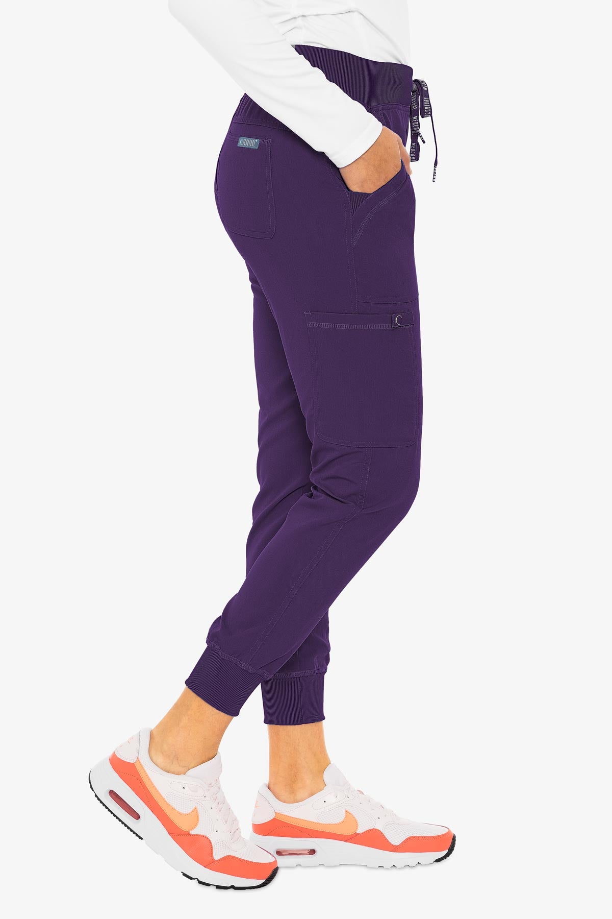 Med Couture Women Touch Jogger Yoga Pant - Petite