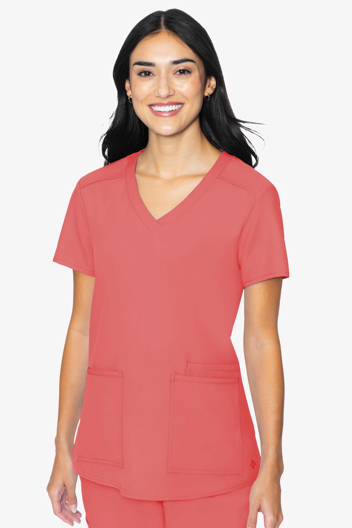 Med Couture Women's Insight Side Pocket Top