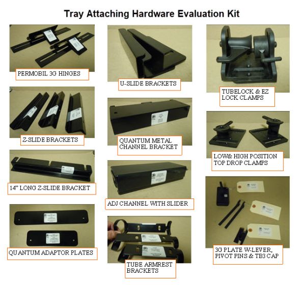 Therafin-31099-Tray Attaching Hardware Evaluation Kit