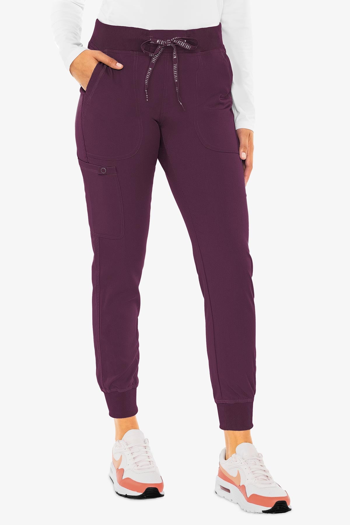 Med Couture Women Touch Jogger Yoga Pant - Petite