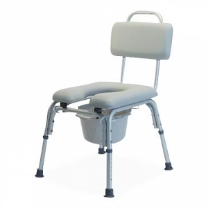 Graham Field-7946KD-1-Bath Seat w/Commode - Padded Bath Seat with Commode