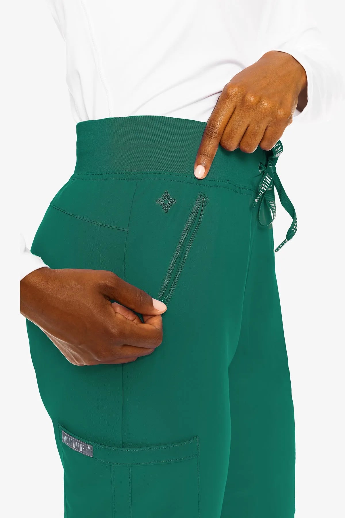 Med Couture Insight Women’s Zipper Pant - Petite
