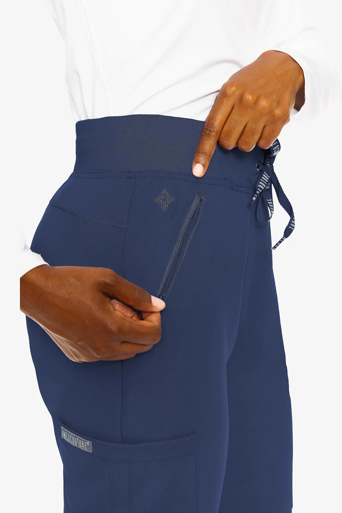 Med Couture Insight Women’s Zipper Pant - Petite