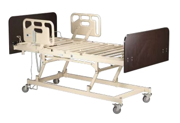 Dynarex-10479 LTC - Bariatric Headboard/Footboard - Expandable Amber Cherry (1 Pair/cs)