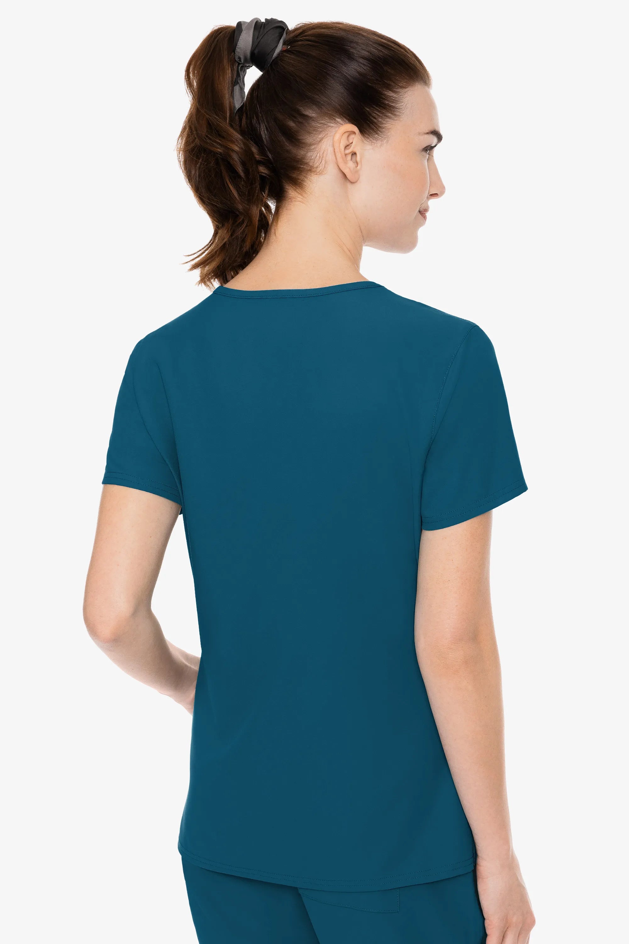 Med Couture Women's Insight Side Pocket Top