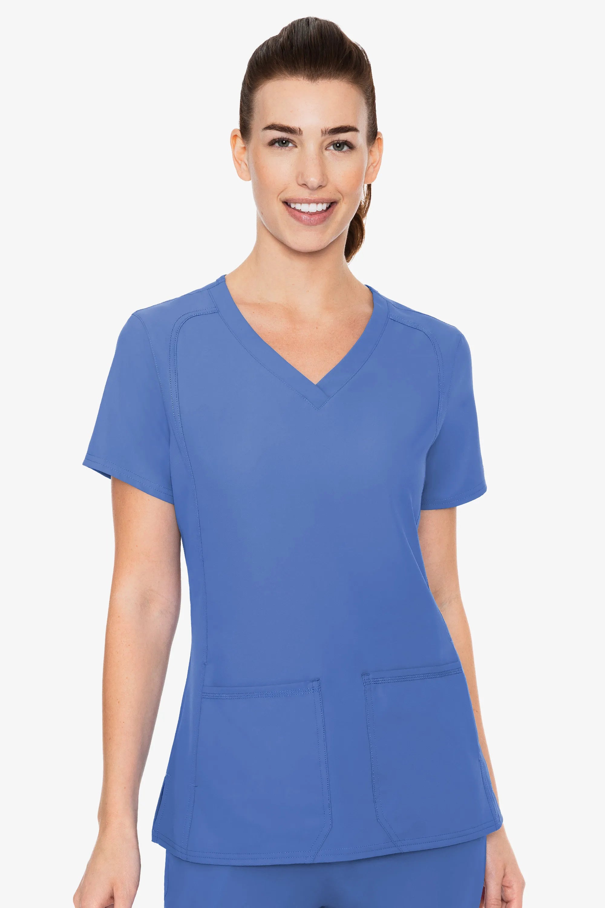 Med Couture Women's Insight Side Pocket Top