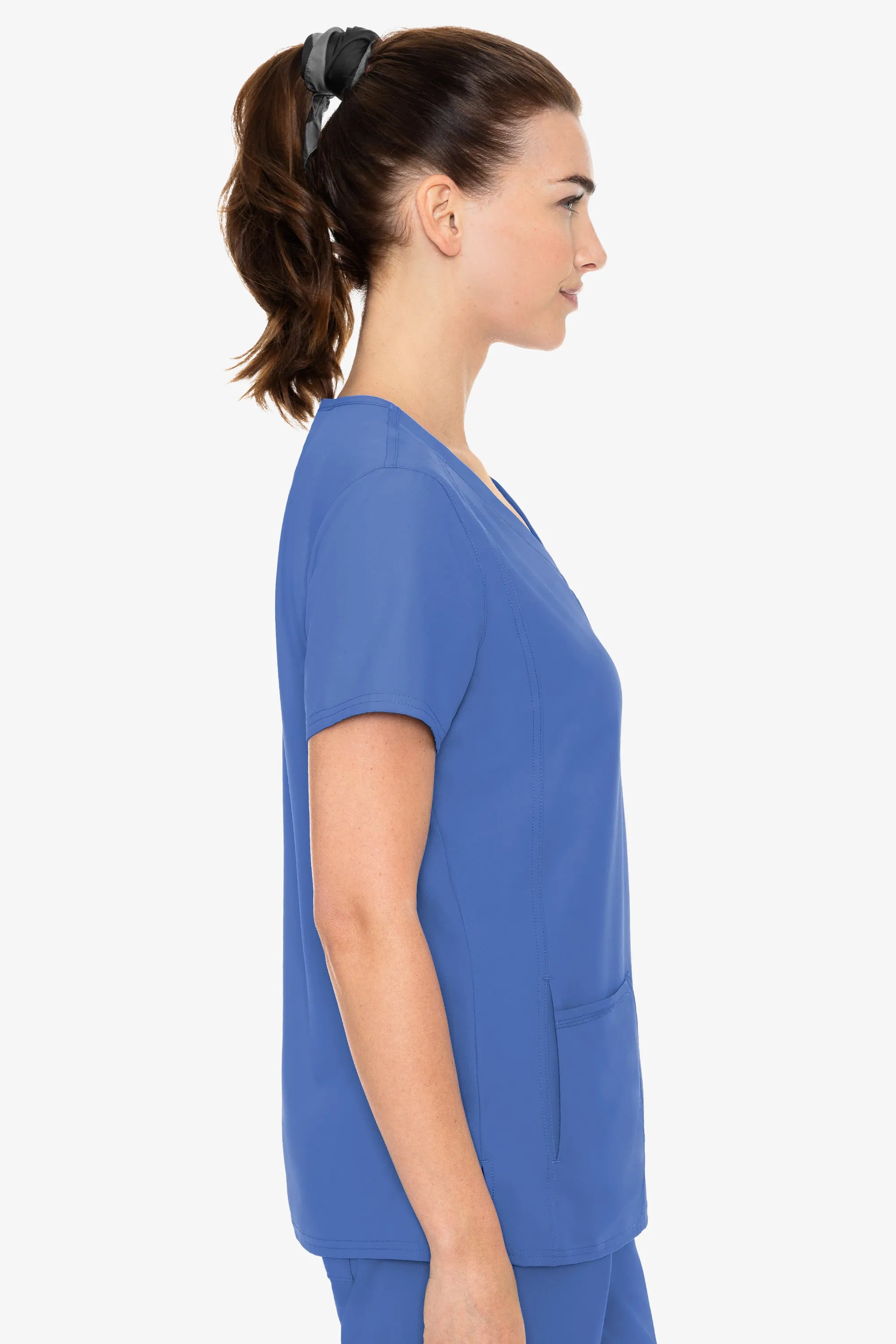 Med Couture Women's Insight Side Pocket Top
