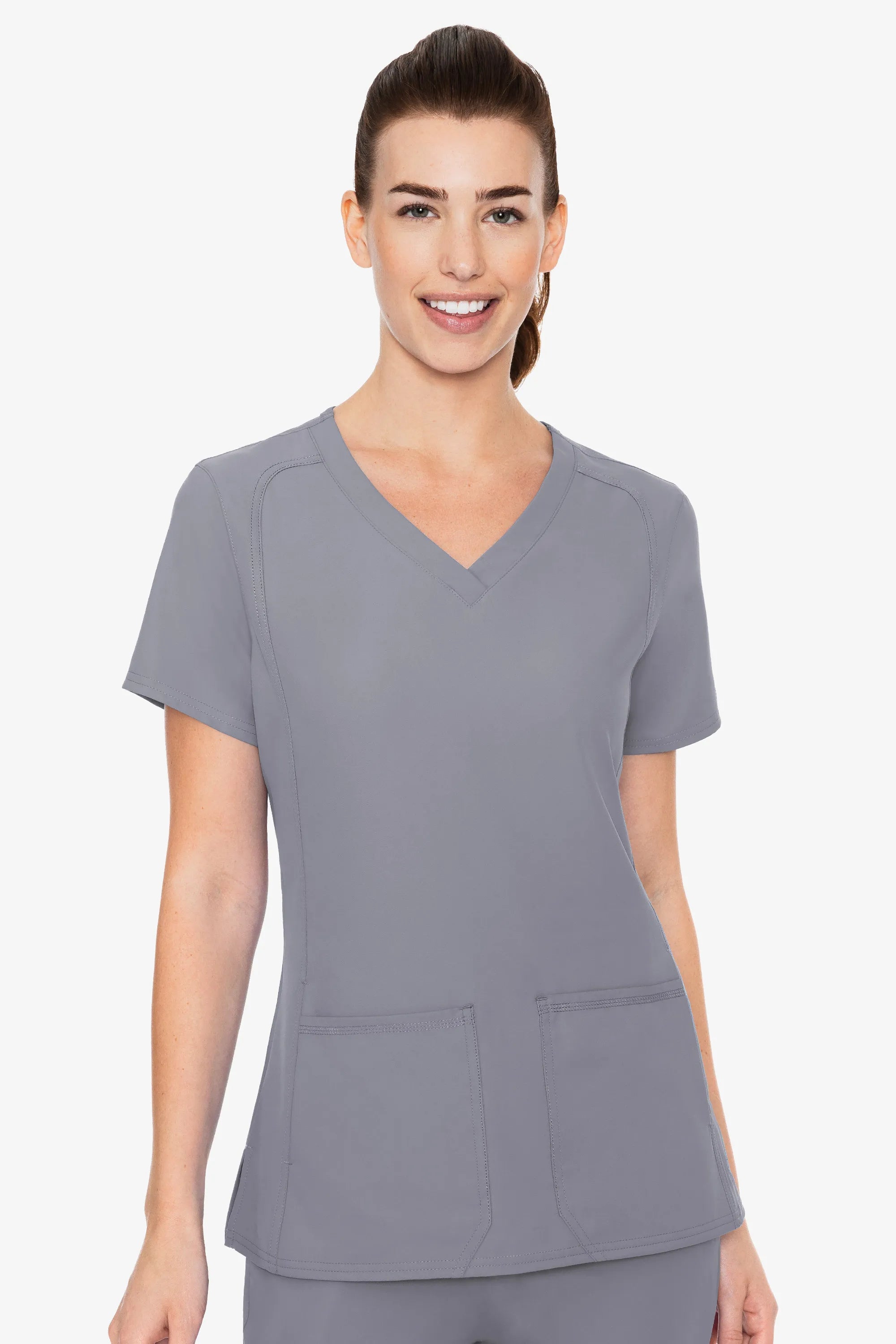 Med Couture Women's Insight Side Pocket Top