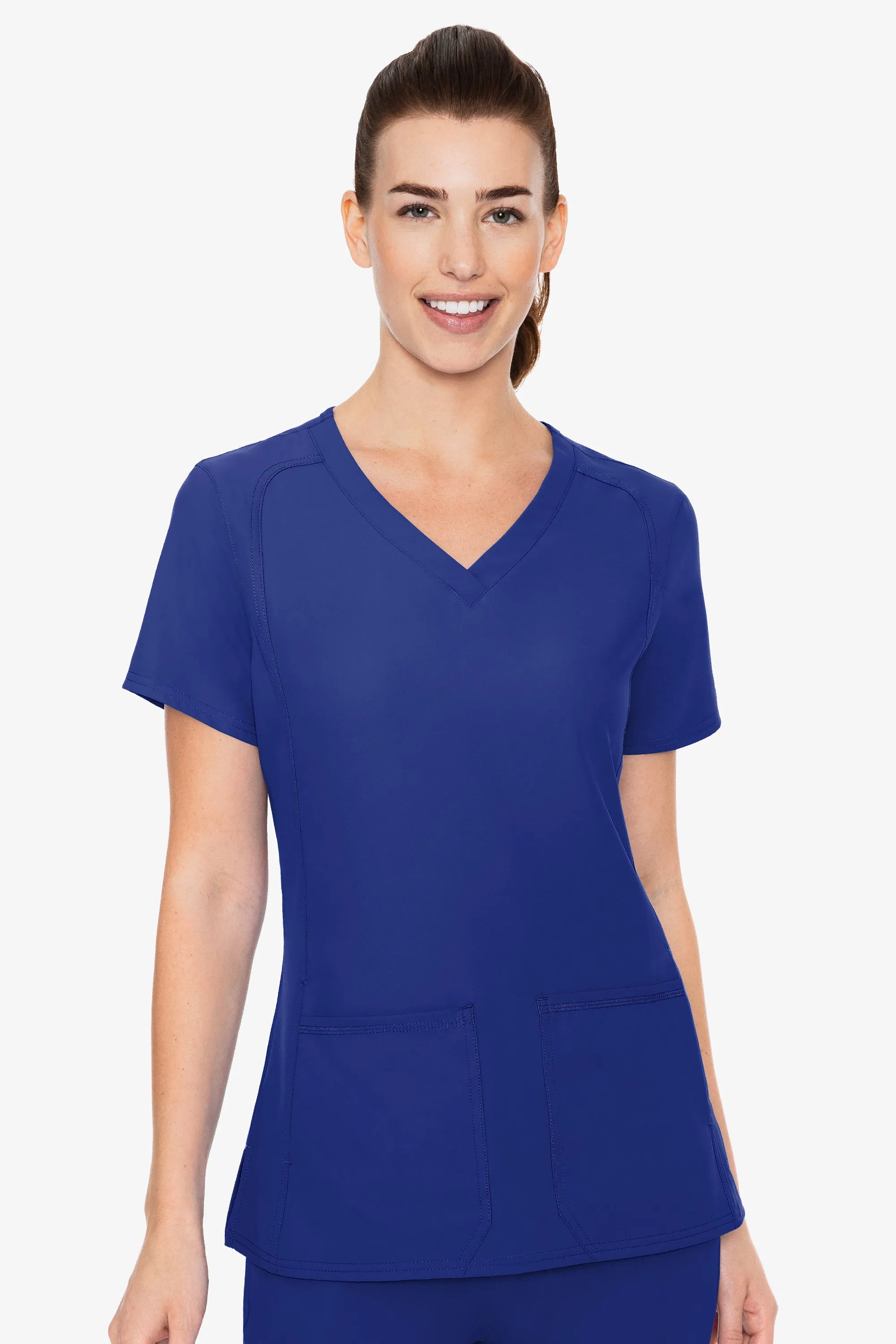 Med Couture Women's Insight Side Pocket Top