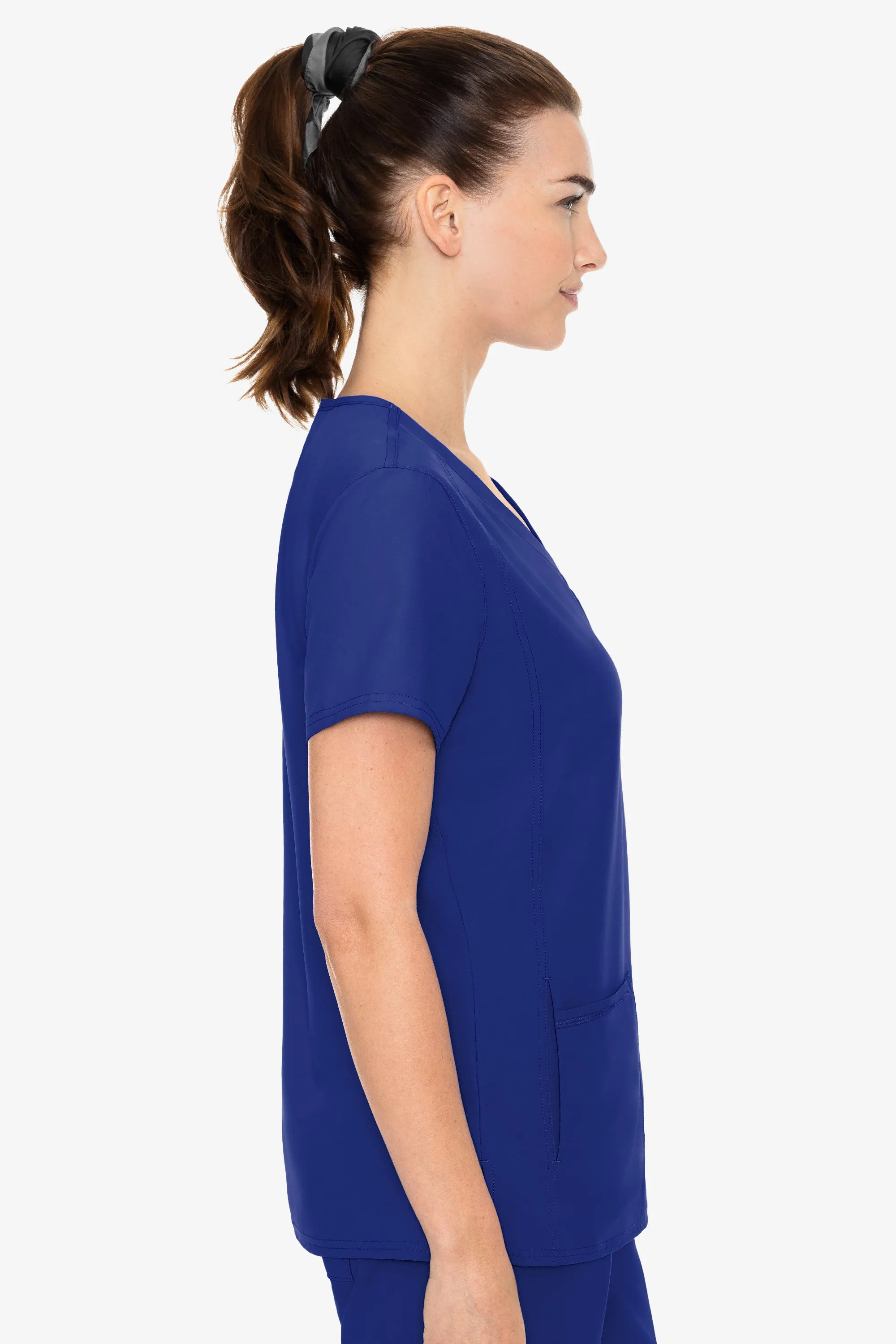 Med Couture Women's Insight Side Pocket Top