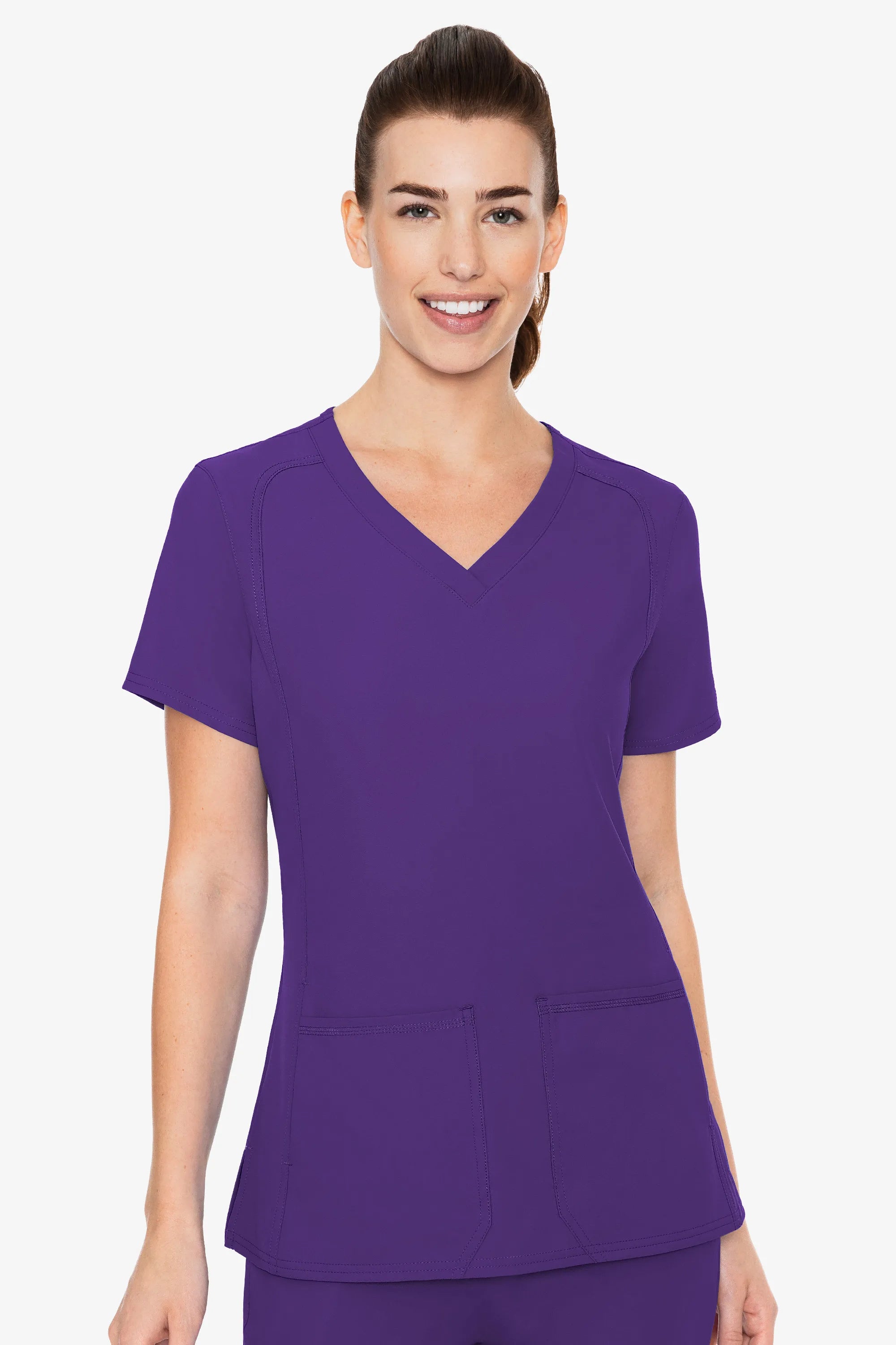 Med Couture Women's Insight Side Pocket Top