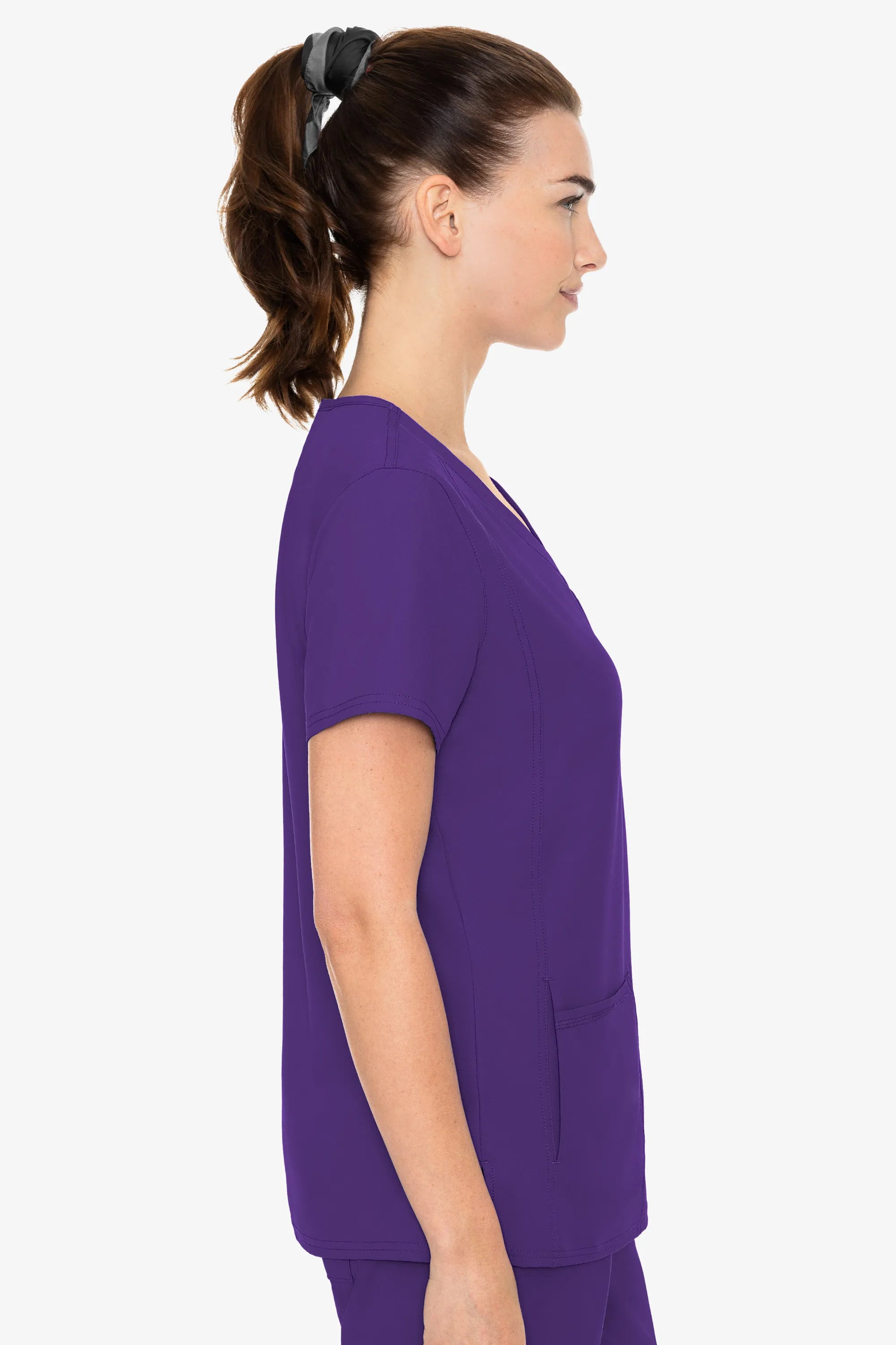 Med Couture Women's Insight Side Pocket Top