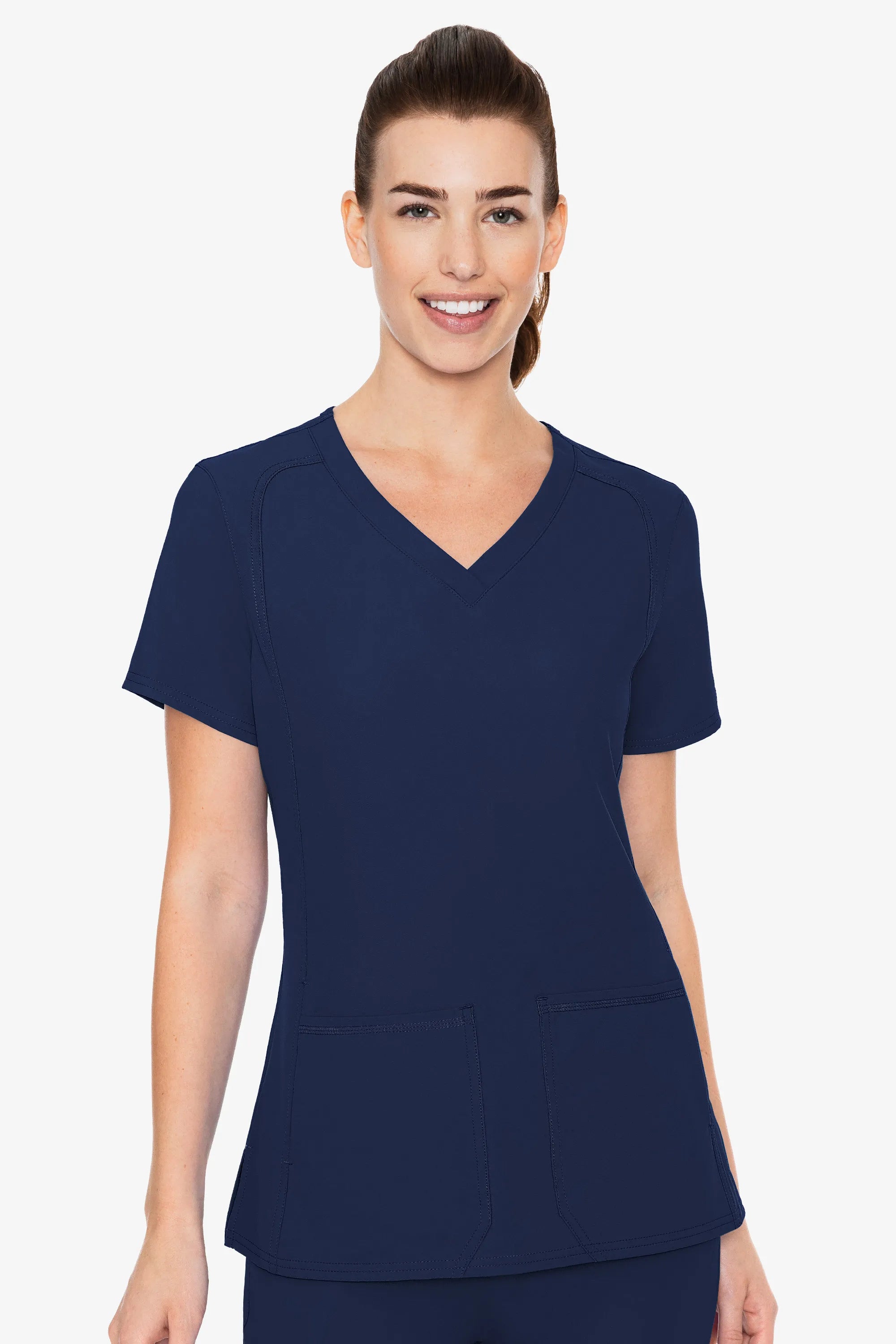 Med Couture Women's Insight Side Pocket Top