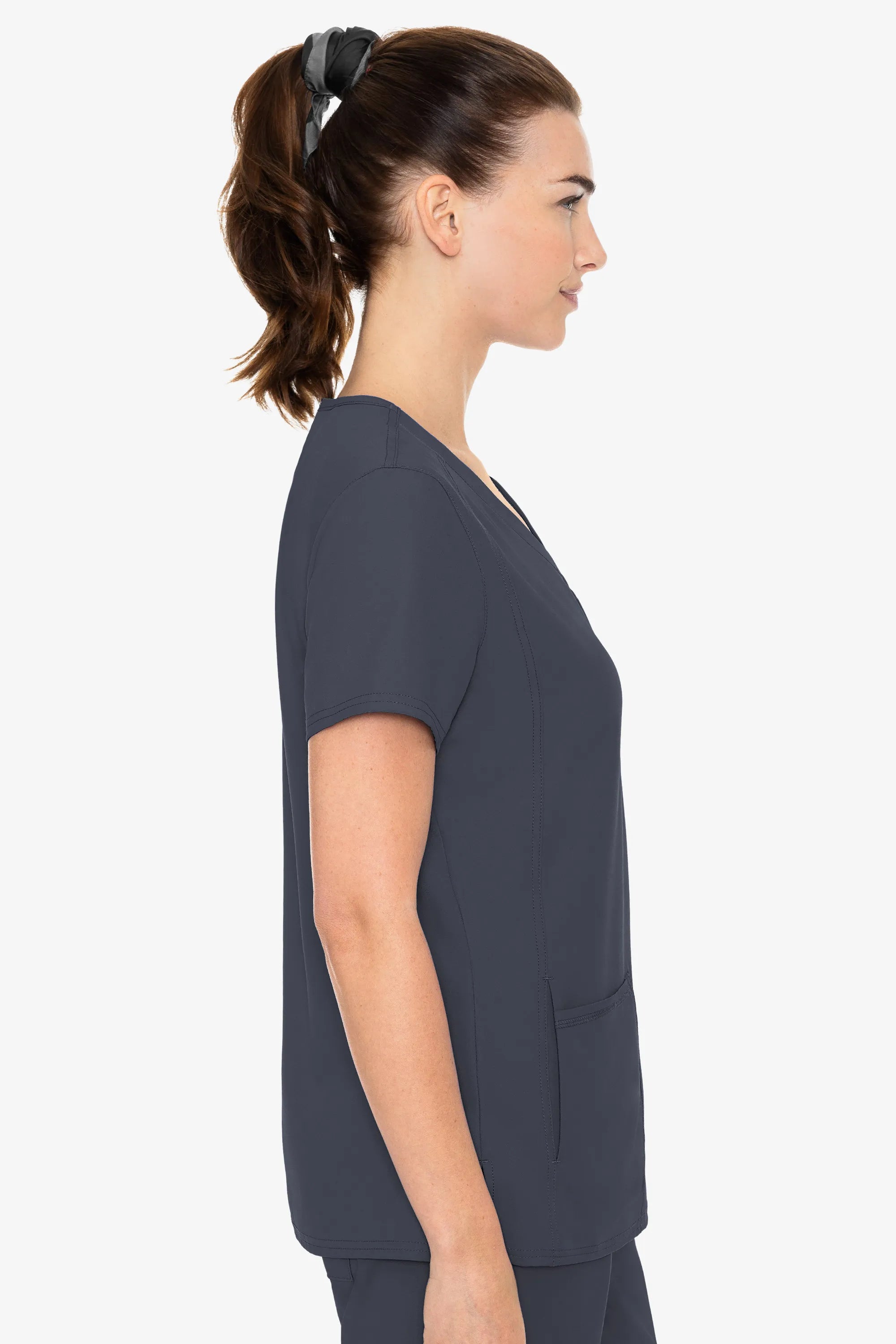 Med Couture Women's Insight Side Pocket Top