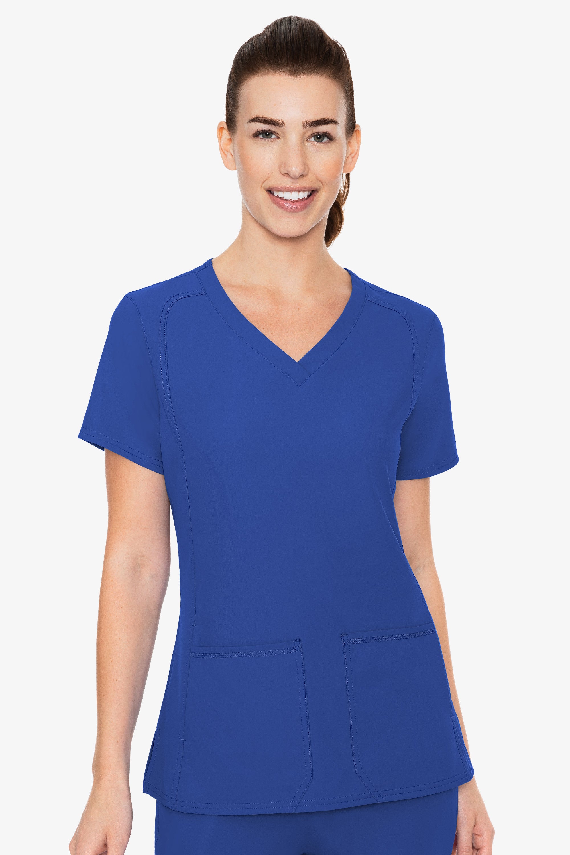 Med Couture Women's Insight Side Pocket Top
