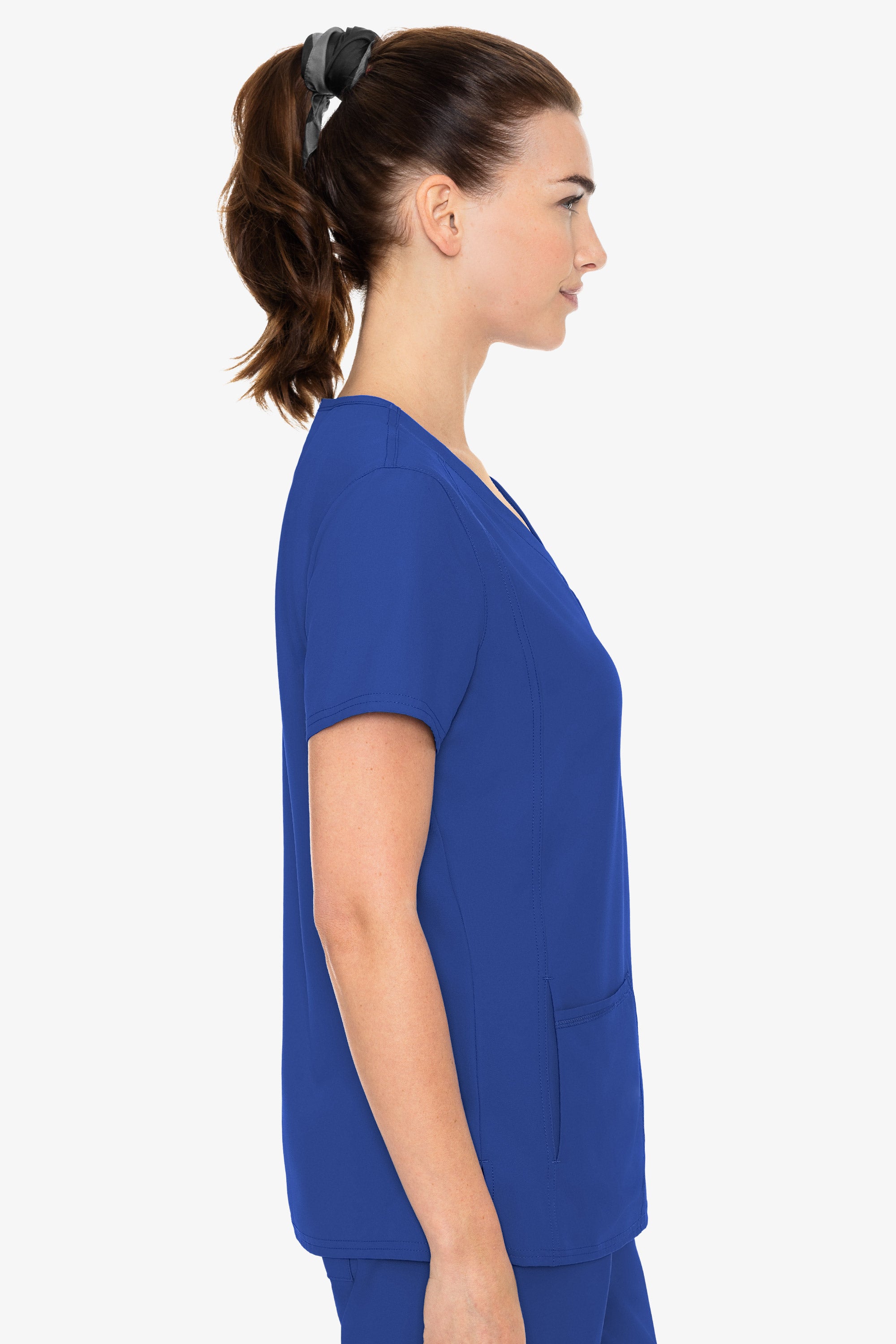 Med Couture Women's Insight Side Pocket Top