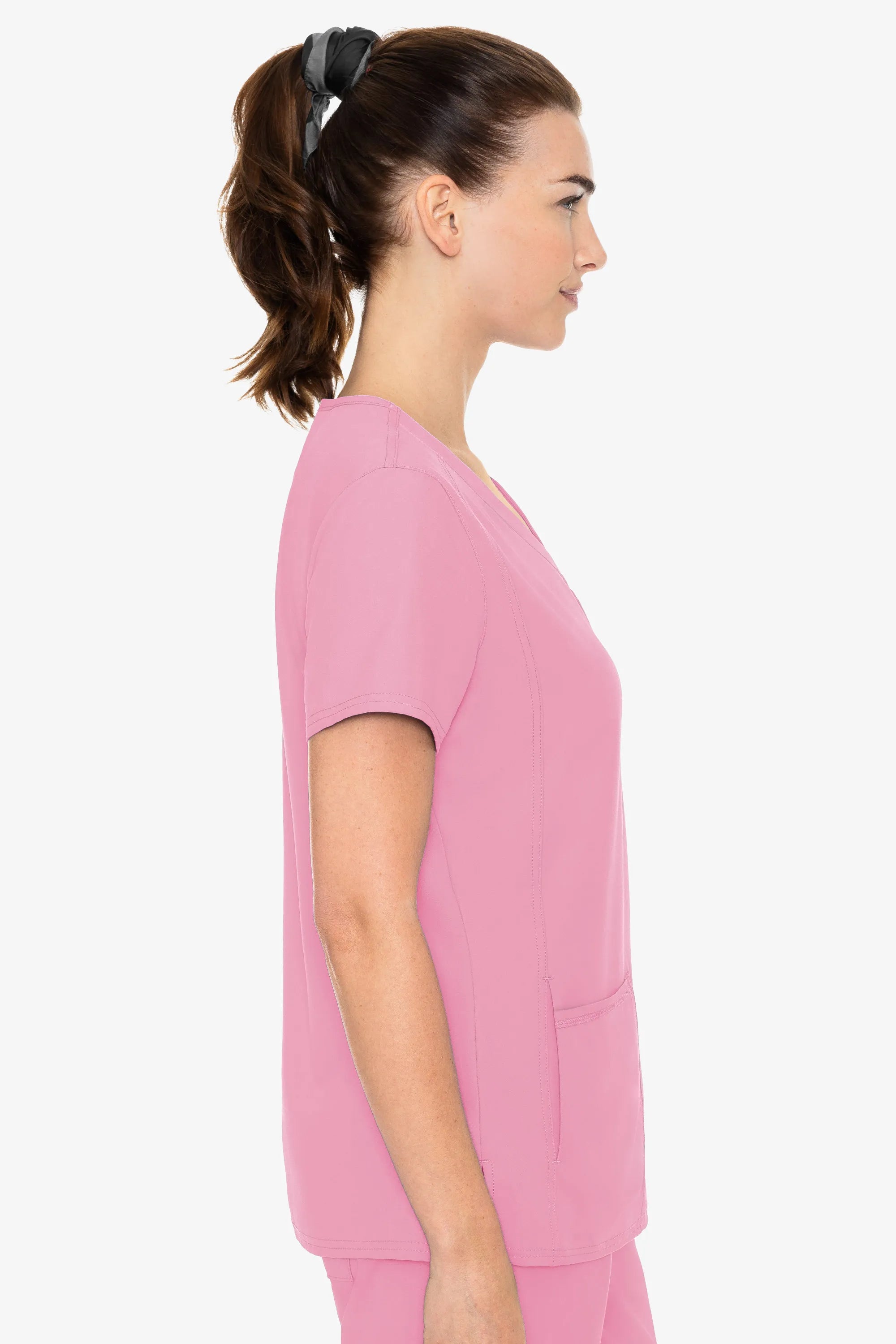 Med Couture Women's Insight Side Pocket Top
