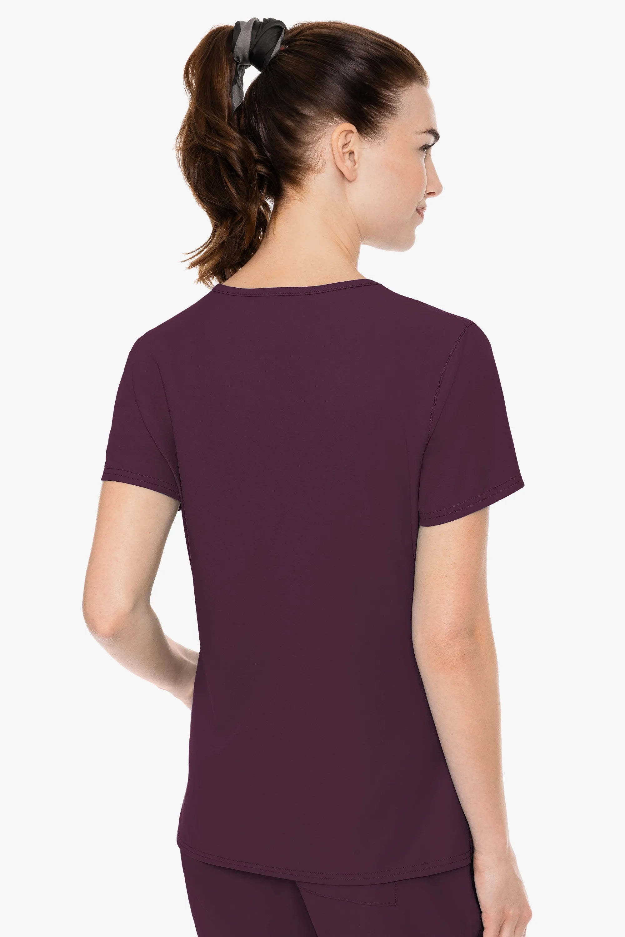 Med Couture Women's Insight Side Pocket Top