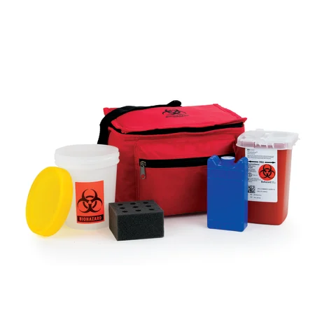 Hopkins Medical/Marketlab-661983 Blood Sample/Needle Disposal System, 1/ea