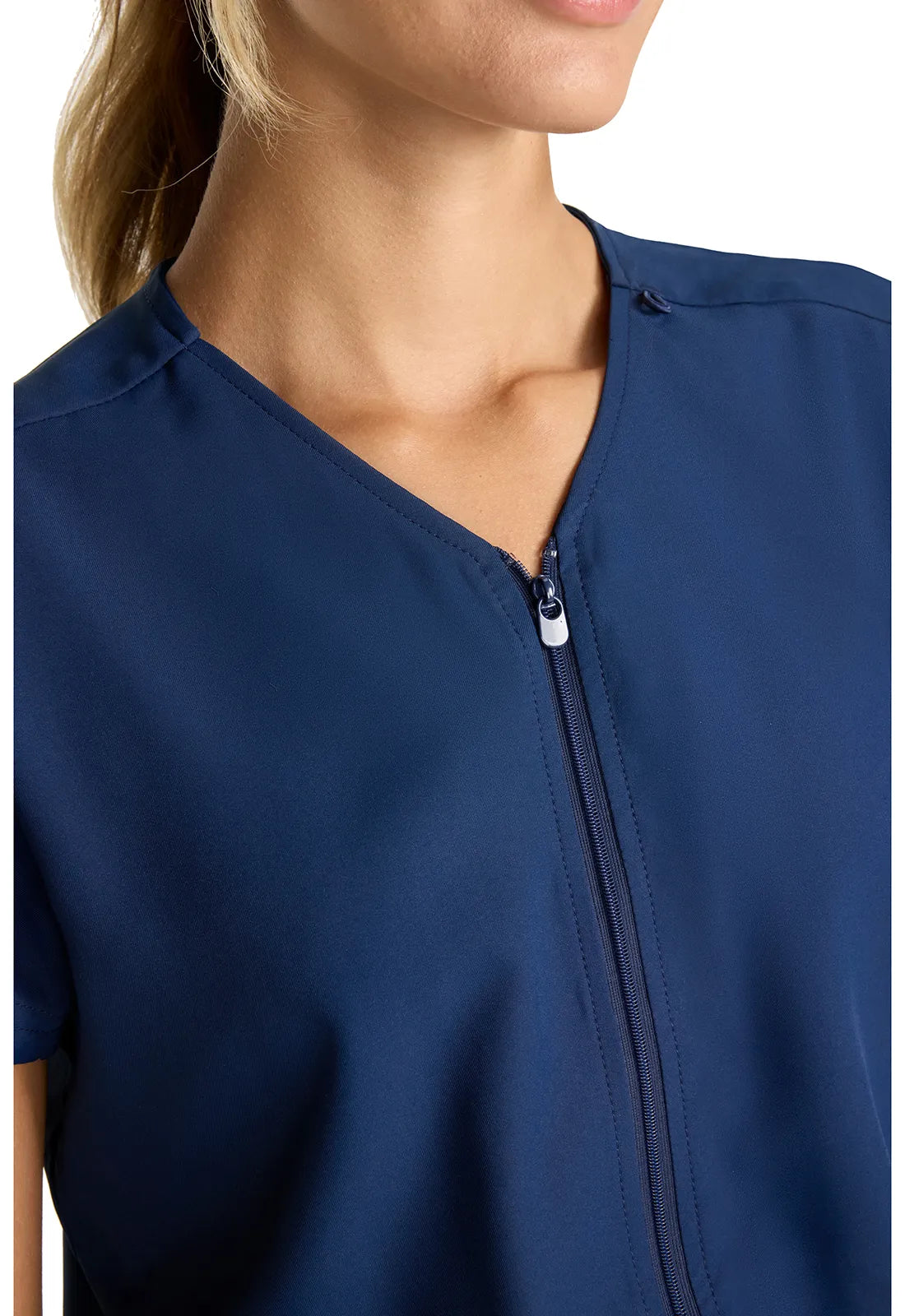 Med Couture Insight Women's Zip Front Jumpsuit