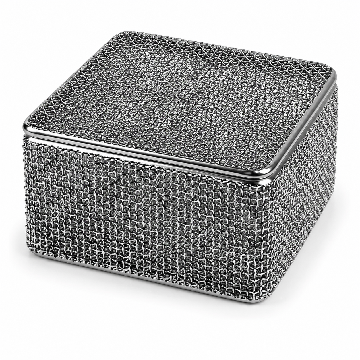 Sharn/Marketlab Fine Mesh Basket with Twist Off Lid