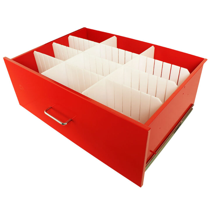 Harloff-68530-B1 Breakaway Divider Tray Pack, Classic Cart Drawers, Spring-Loaded Lid (1 EA)
