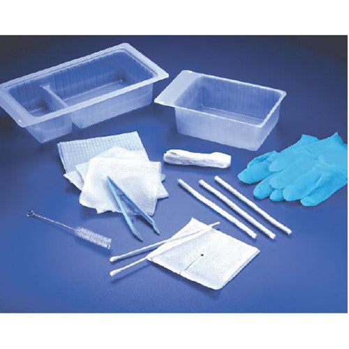 ICU Medical-6952 Tracheostomy Care Tray, Economy, 2-Compartment, Disposable, Sterile, 20/cs (US Only)