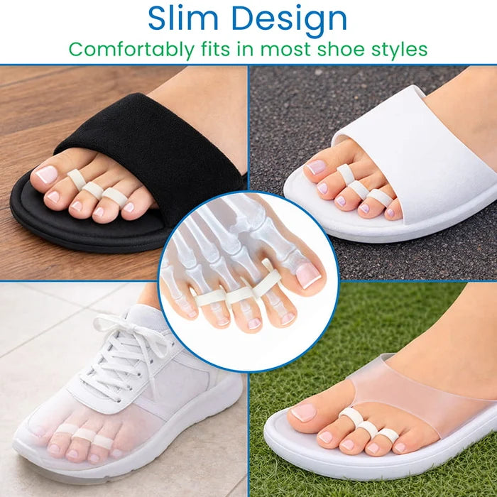 Vive Health-INS1044WHT 3-Loop Hammer Toe Splint