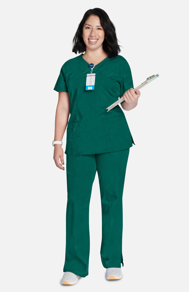 Cherokee Medical Allura Women’s Three front pockets V-Neck Top