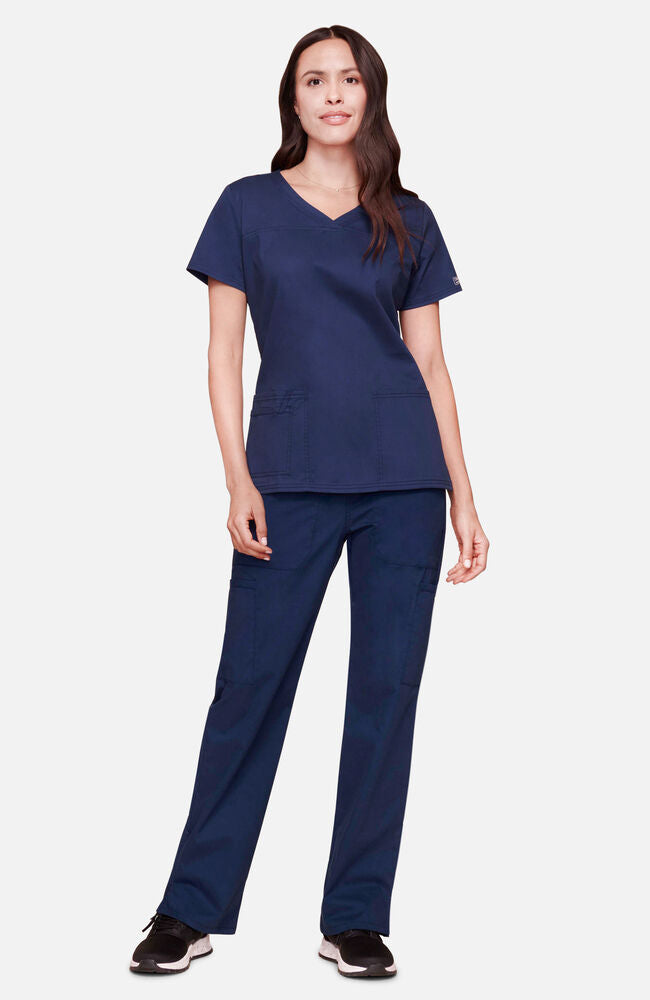 Cherokee Medical Allura Women’s Three front pockets V-Neck Top