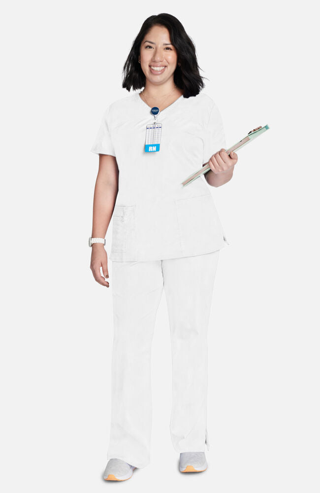 Cherokee Medical Allura Women’s Three front pockets V-Neck Top