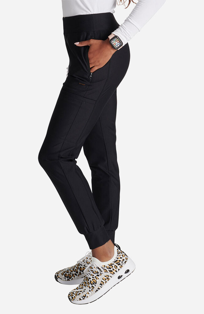 Cherokee Medical FORM Women's Mid Rise Jogger Scrub Pant - Tall