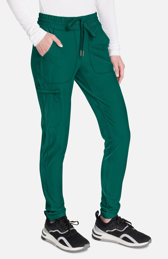 Cherokee Medical Women's Mid Rise Tapered Leg Drawstring Scrub Pant, Tall