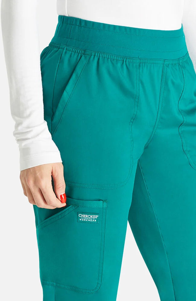 Cherokee Medical Women's Mid Rise Jogger Scrub Pant - Tall