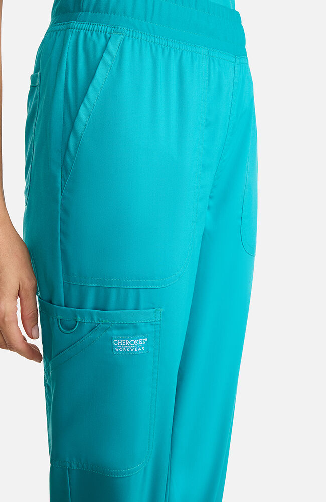 Cherokee Medical Women's Mid Rise Jogger Scrub Pant - Tall