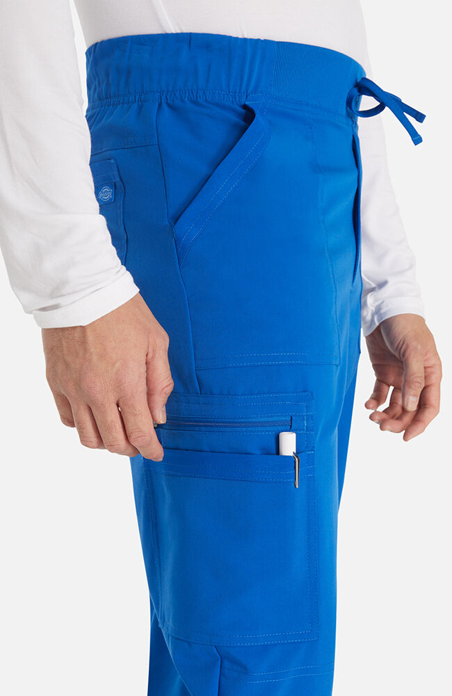 Balance by Dickies Men's Mid Rise Zip Fly Scrub Pant