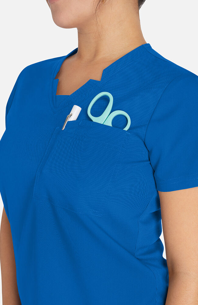 Balance by Dickies Women's Notched V-Neck Scrub Top