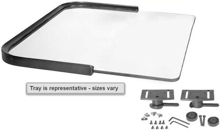 Therafin Tray, Clear, 27.5W X 23.5D W/ NO BC