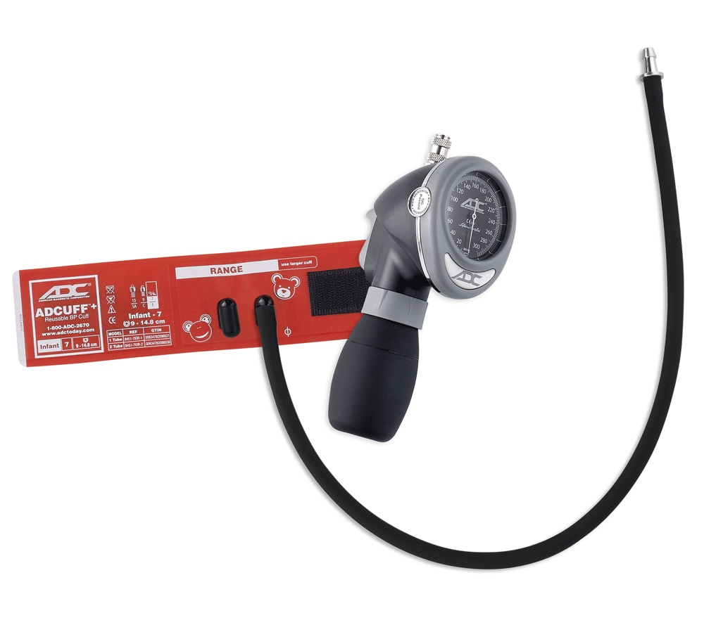 ADC Diagnostix Palm Aneroid Sphygmomanometer-Infant