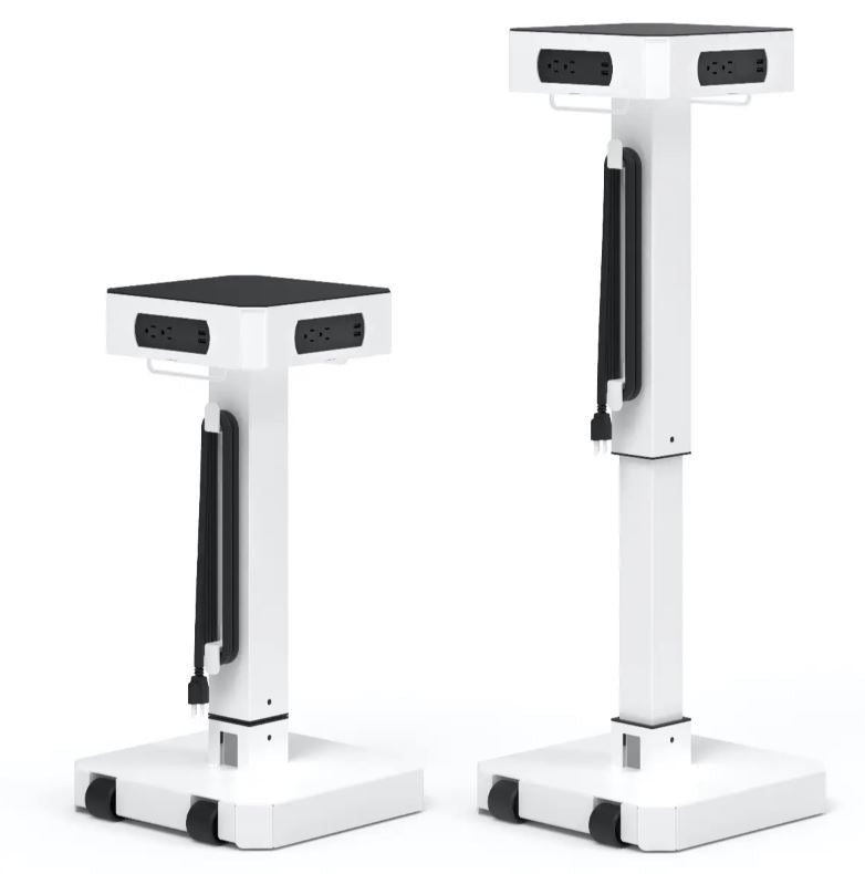 Marketlab-111362 LuxPower Mobile AC and USB Charging Tower, 1/ea